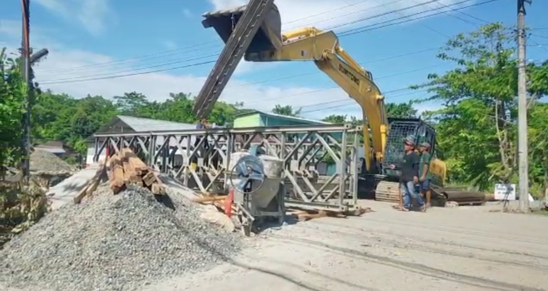 Jembatan Rampoang di Palopo Terputus, Andi Sudirman: Ada Pemasangan Rangka Bailey Agar Bisa Dilalui